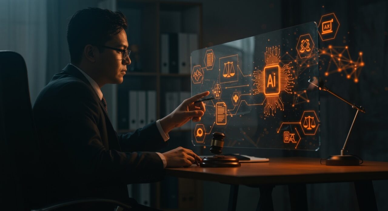 Inteligencia artificial jurídica en Chile con la llegada de la startup legaltech peruana Juztina, optimizando tareas legales con IA para abogados.