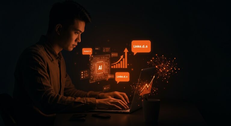 Founder usando Kagi Translate con LinkedIn Speak para optimizar comunicación profesional con IA sin sacrificio de privacidad.