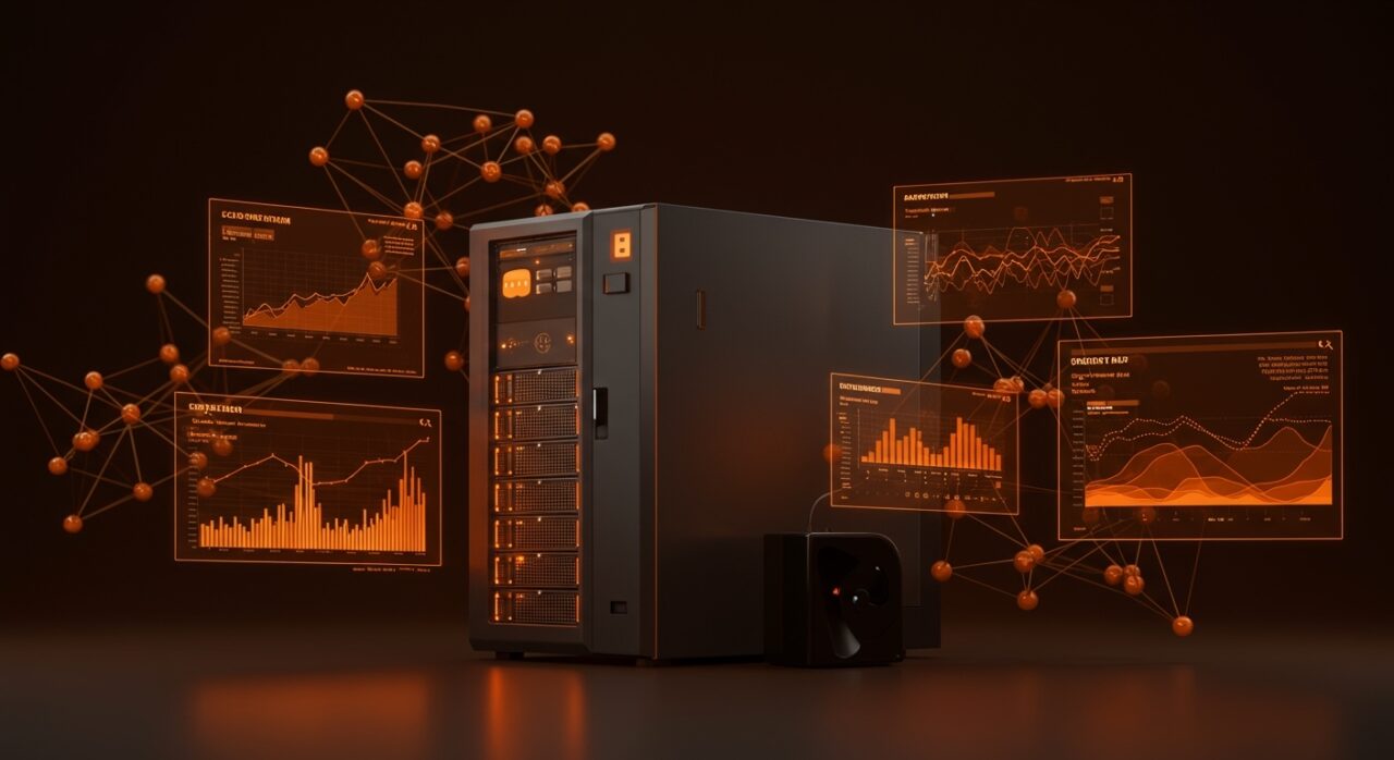 Monitoreo de servidores Linux sin dependencias con dashboard en tiempo real para entornos DevOps y startups tecnológicas.