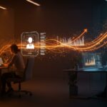 Interacción de profesionales tech con traducción automática avanzada de IA superando a DeepL en múltiples idiomas, enfocada en startups y seguridad de datos.