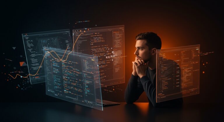 Desarrollador front-end analizando limitaciones de CSS y futuro del layout de texto en web para mejorar UX y performance.