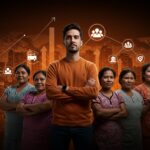 Fundador de Limpiafy con trabajadoras domésticas formalizadas en Colombia, representando la innovación CareTech y la economía del cuidado en startups.