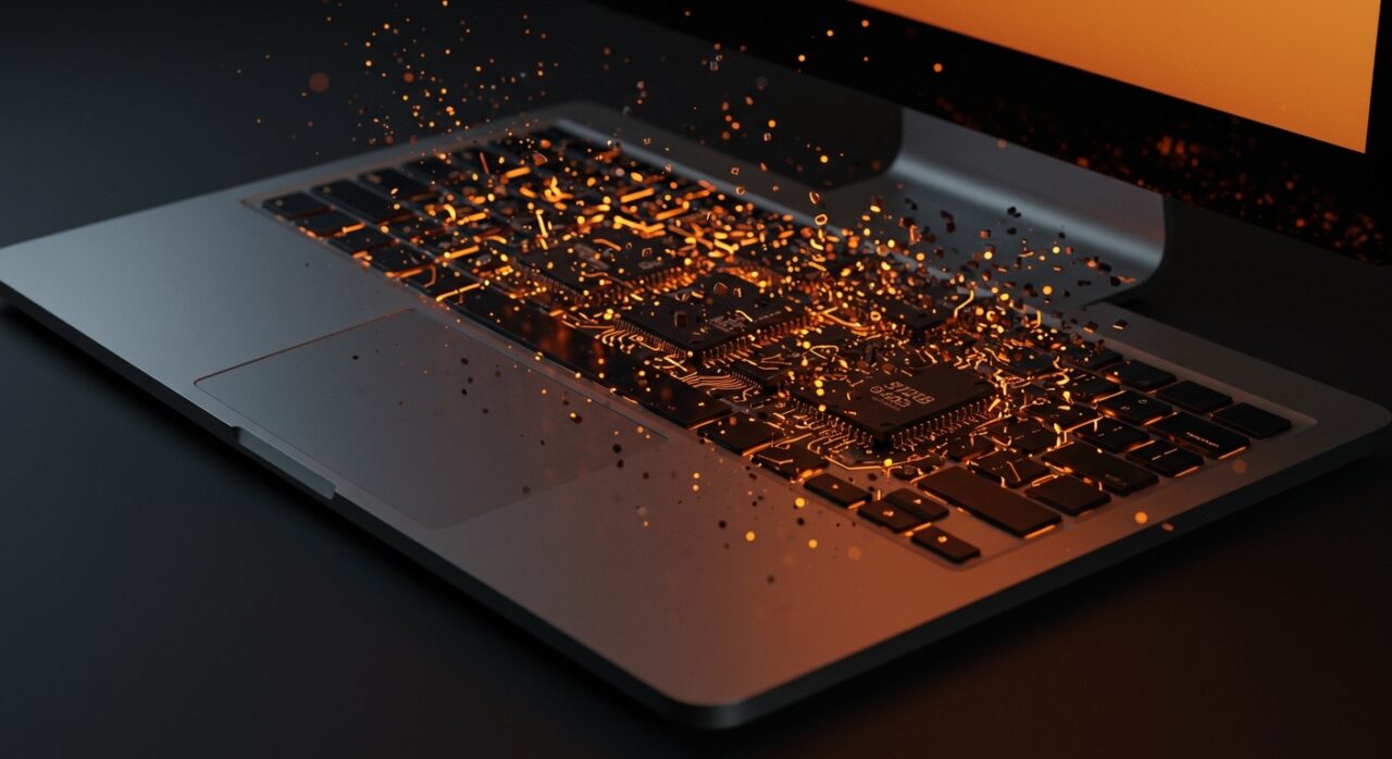 Mac Studio M3 Ultra con escasez de RAM 512GB simbolizando la crisis global de DRAM impulsada por inteligencia artificial.