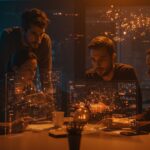 Founders de Dreamer IA y exejecutivos de Google y Stripe colaborando en inteligencia artificial, resaltando la contratación estratégica de Meta en el ecosistema startup LATAM.