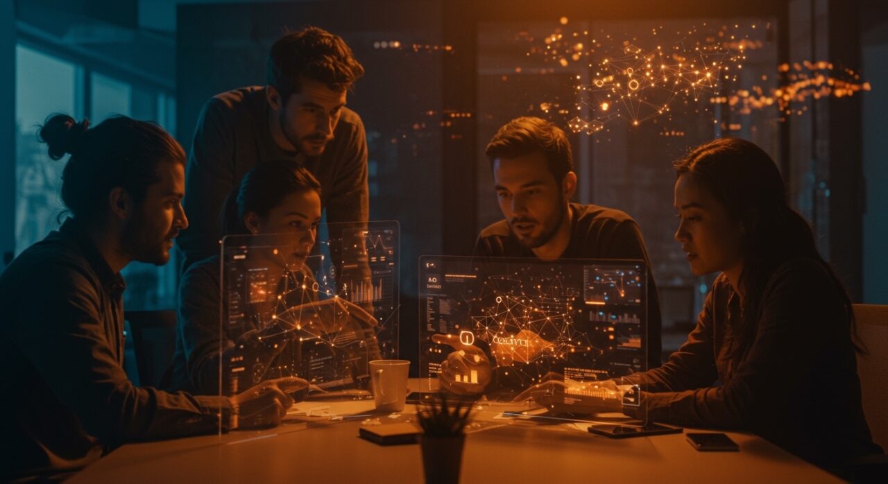 Founders de Dreamer IA y exejecutivos de Google y Stripe colaborando en inteligencia artificial, resaltando la contratación estratégica de Meta en el ecosistema startup LATAM.