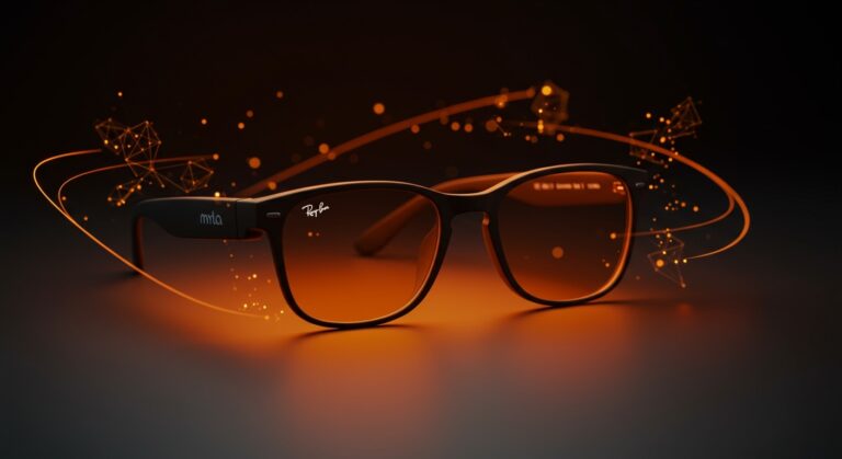 Lentes inteligentes Ray-Ban con prescripción mostrando innovación en tecnología wearable y estrategia de distribución de Meta.