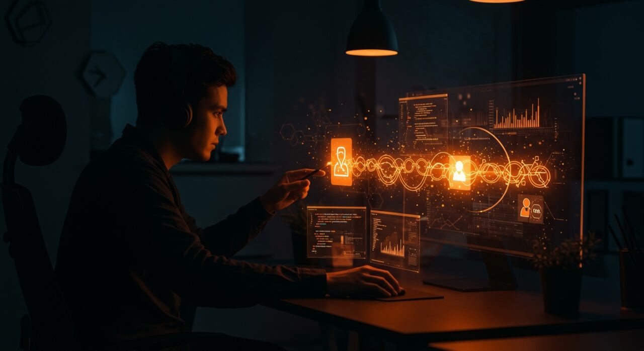 Optimización y modernización de jemalloc en infraestructura software de Meta, ilustrando la mejora en asignación de memoria y tecnología open source.
