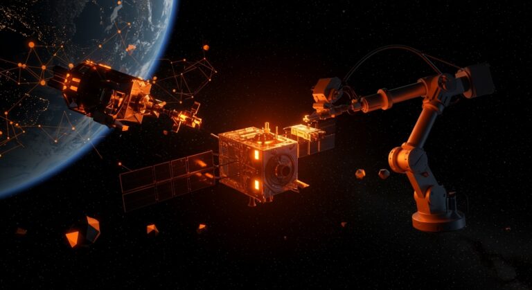 Impresión 3D y robótica orbital en startups tecnológicas innovadoras transformando el sector New Space con machine learning.
