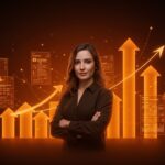 Mujer inventora STEM en España liderando innovación y startups tecnológicas con diversidad de género y crecimiento en el ecosistema tech.