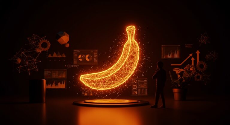 Modelo de IA Nano Banana 2 de Google mostrando razonamiento previo a la generación de imágenes para startups tecnológicas.