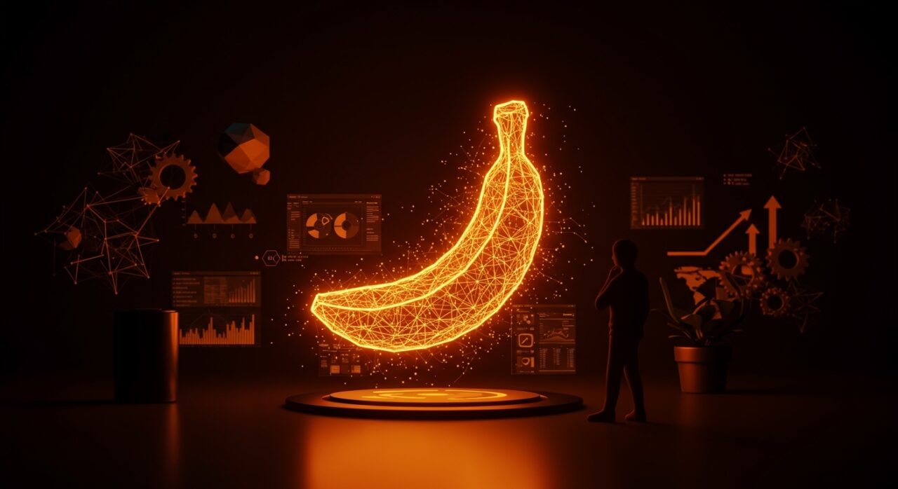 Modelo de IA Nano Banana 2 de Google mostrando razonamiento previo a la generación de imágenes para startups tecnológicas.