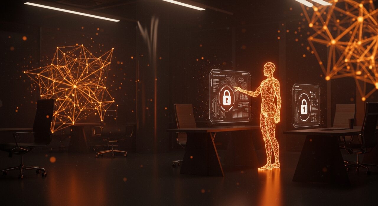 Seguridad y privacidad de IA aplicada en empresas mediante Nvidia NemoClaw con agentes autónomos y control avanzado.