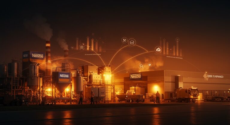 Inversión de Nestlé en el Estado de México para modernizar plantas y construir un CEDIS, impulsando producción sustentable en la industria alimentaria.