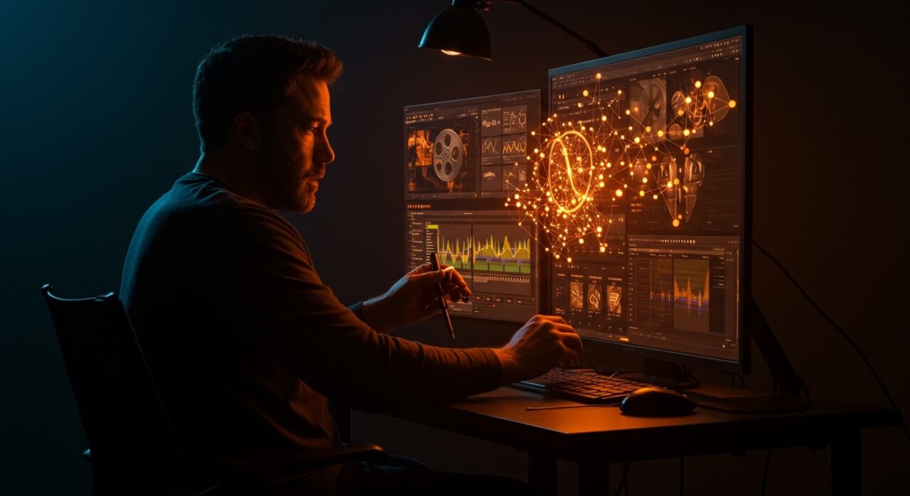 Ben Affleck y tecnología de inteligencia artificial en producción audiovisual en startup InterPositive adquirida por Netflix.