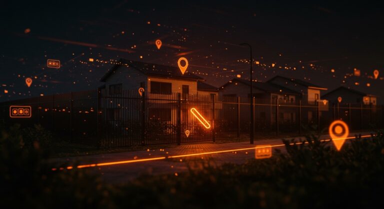 La comunidad privada de North Oaks excluida de Google Street View, representando propiedad privada y derechos digitales en cartografía digital.