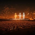 Campus IA de 1.35GW de Nscale y Microsoft en West Virginia con GPUs NVIDIA Vera Rubin y microred de gas natural, representando innovación en infraestructura de inteligencia artificial.