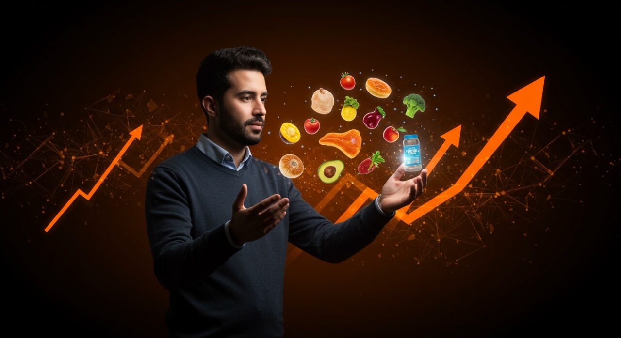 Pedro Cisternas liderando startup chilena NutrIA con inteligencia artificial aplicada a la nutrición mediante modelo SaaS para crecimiento en Latinoamérica.