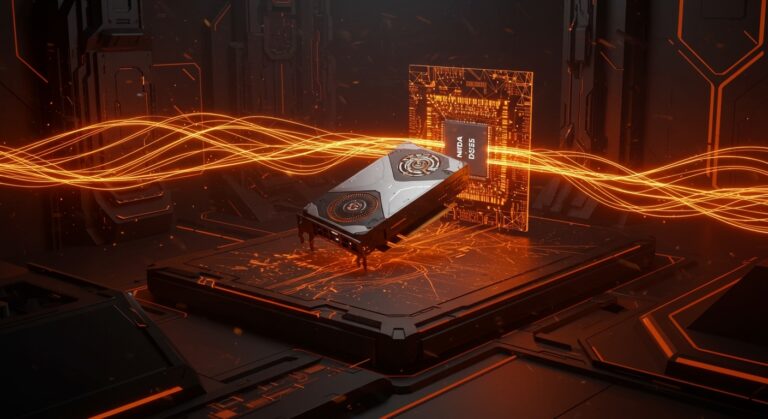 Renderizado neuronal NVIDIA DLSS 5 en videojuegos, mostrando innovación gráfica con inteligencia artificial y path tracing en tiempo real.