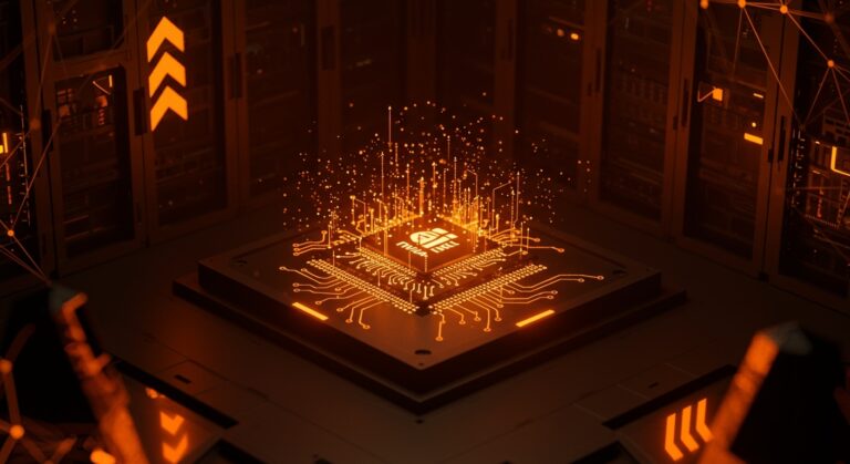 Hardware optimizado de Nvidia para la inferencia eficiente de inteligencia artificial en startups tecnológicas.