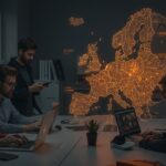 Suite de oficina europea soberana Office.eu en entorno colaborativo que destaca la soberanía digital con datos alojados en Europa y cumplimiento RGPD.