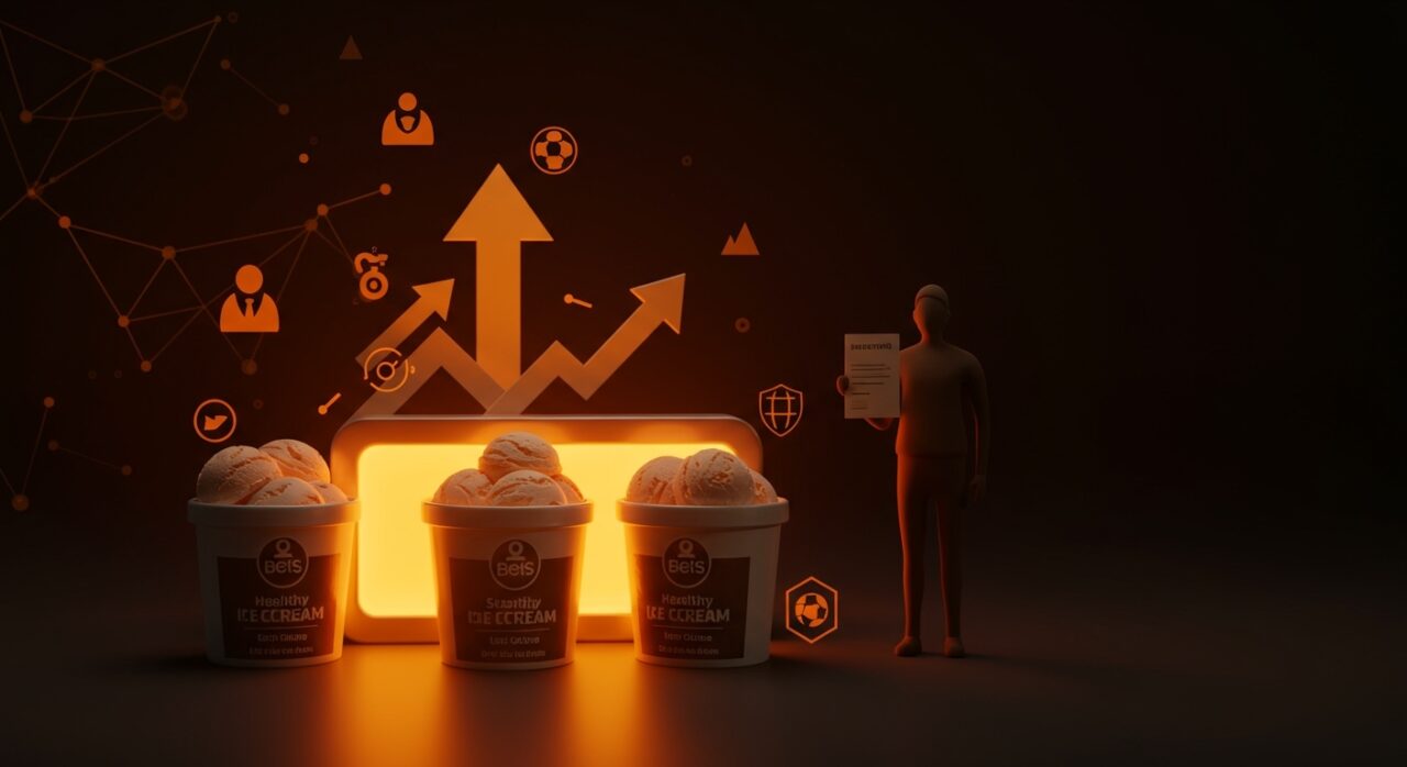 Helados saludables de Olimpro con ambientación de inversión startup y entrada al gran consumo en 2026.