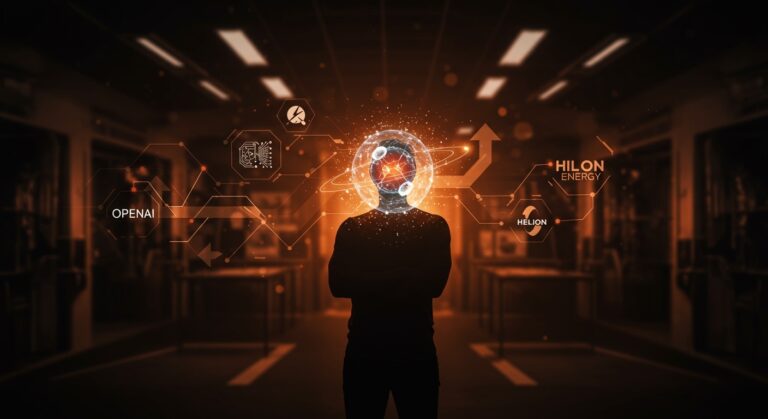Innovación en energía de fusión representada por colaboracion entre OpenAI y Helion Energy en ecosistema startup tecnológico.