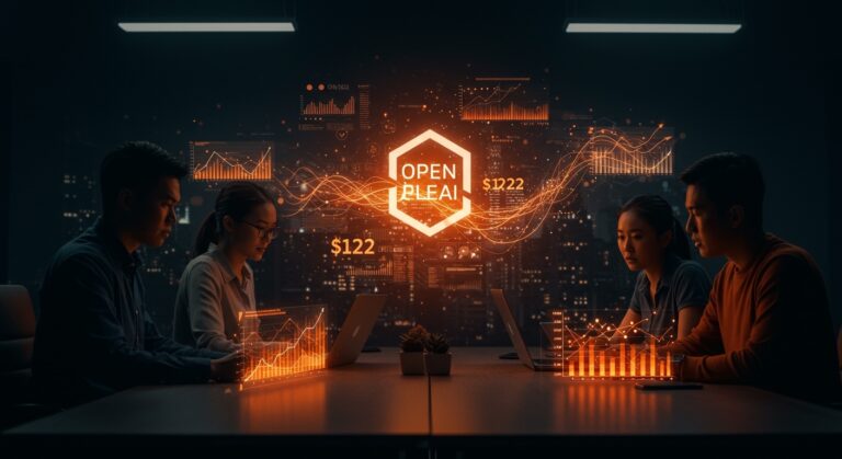 Ronda de inversión récord de OpenAI de 122 mil millones dólares con inclusión de inversores retail en ecosistema startup.