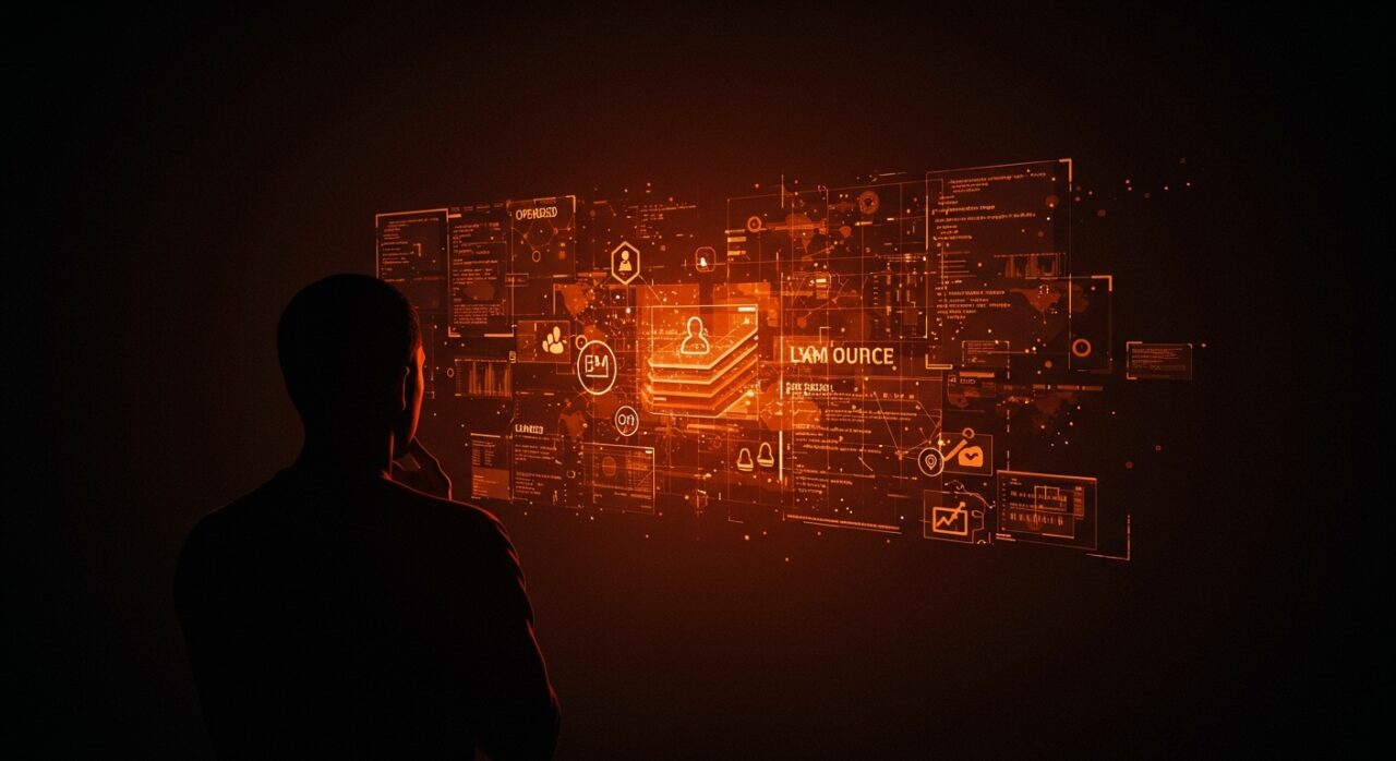 Desarrollador analizando código generado por IA y desafíos legales en OpenBSD y software libre para startups tecnológicas.