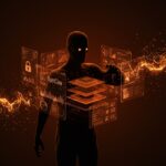 Ilustración editorial de OpenClaw eludiendo sistemas EDR, DLP e IAM sin alertas, destacando vulnerabilidades críticas y seguridad informática avanzada.