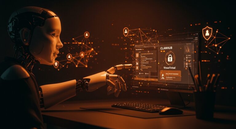 Integración de OpenClaw y VirusTotal para seguridad en IA con Code Insight en ClawHub, destacando protección avanzada para agentes y skills de inteligencia artificial.