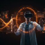 Simulación médica con realidad virtual y IA aplicada, impulsada por financiamiento para entrenamiento clínico healthtech.