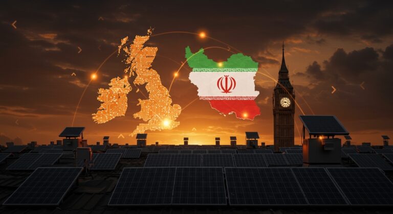 Paneles solares plug and play en el Reino Unido impulsando la innovación energética ante la crisis de Irán y fomentando startups tecnológicas.