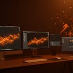 Configuración avanzada de pantallas externas para Mac incluyendo Apple Studio Display y Pro Display XDR, enfocada en optimización para startups y desarrolladores.