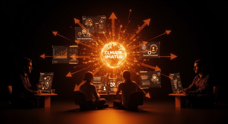 Colaboración de emprendedores financiados por fondo de impacto climático de Partech en innovación industrial sostenible en Europa.