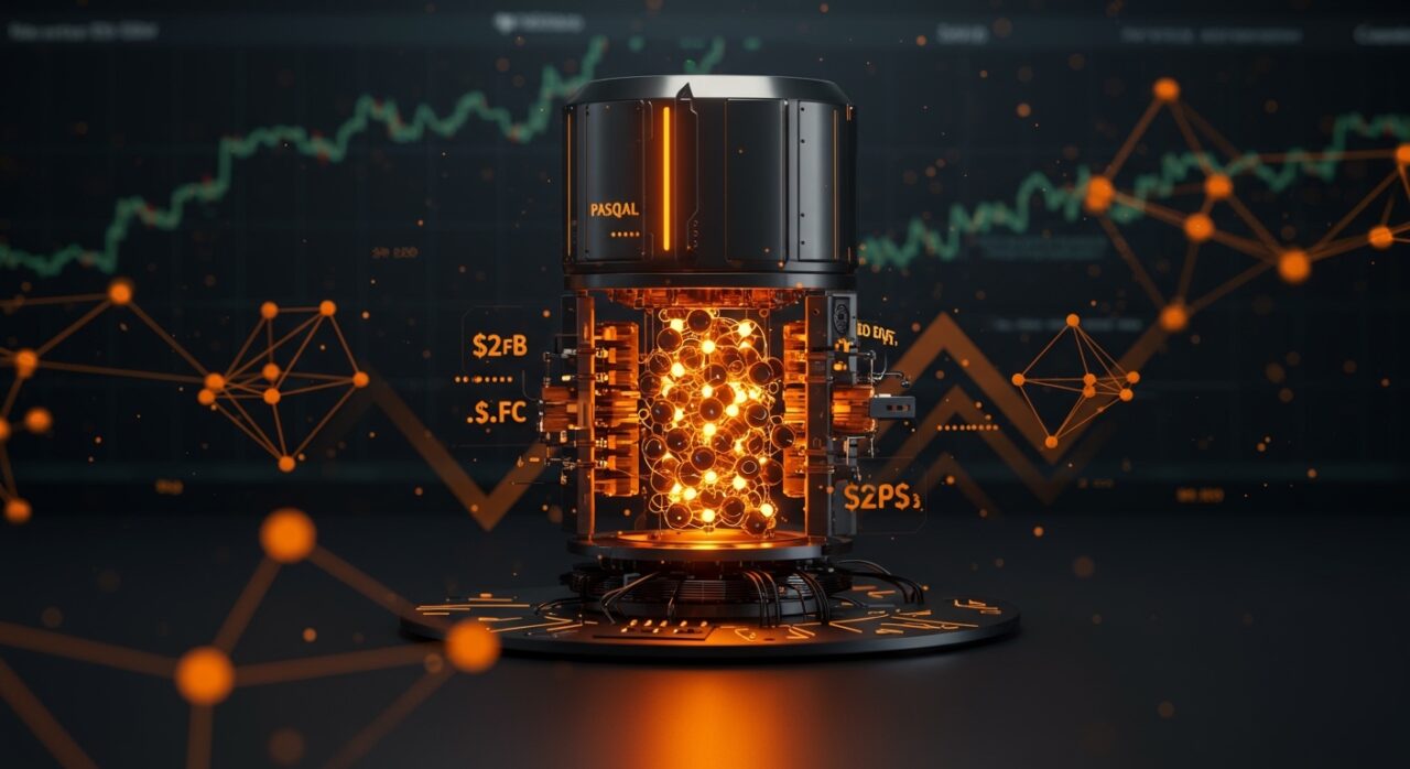 Quantum computing startup Pasqal anunciando fusión SPAC de 2 mil millones para cotizar en Nasdaq con financiamiento asegurado.