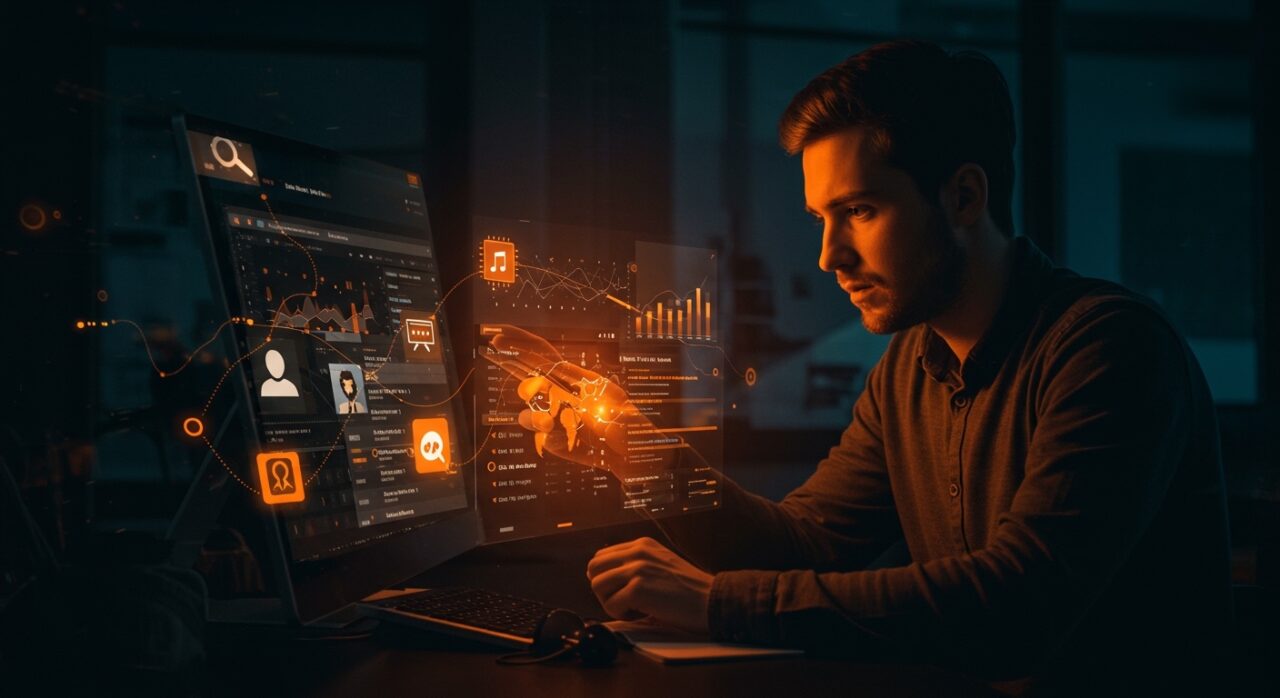 Análisis de perfilamiento de usuarios en Hacker News usando IA y Algolia con enfoque en ética en IA y automatización.