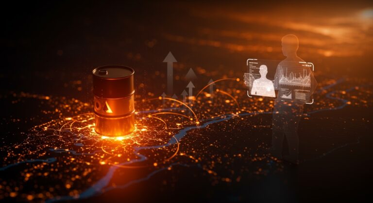 Precio del petróleo superando los 100 dólares y el impacto del conflicto en el Estrecho de Ormuz en el mercado energético para startups.