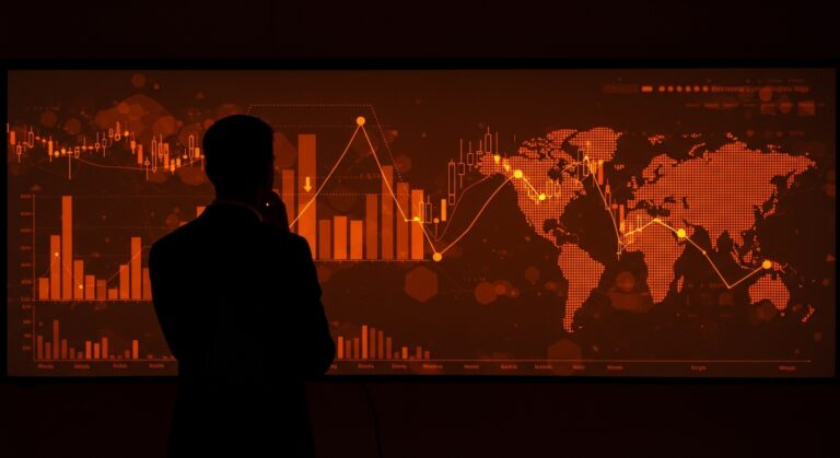 PhonePe pausing IPO amid global geopolitical tensions, symbolized by digital stock charts and fintech network abstractions in startup ecosystem colors.