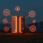 Tecnología avanzada de almacenamiento energético con hidrógeno sólido de Photoncycle en Europa, destacando financiación y energía sostenible.