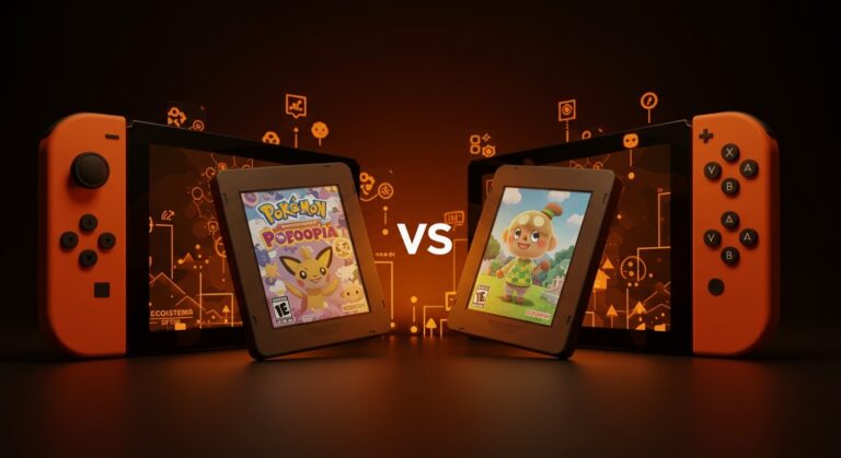 Pokemon Pokopia supera a Animal Crossing en Nintendo Switch 2 destacando tendencias e innovación en videojuegos y mercado gaming 2026.