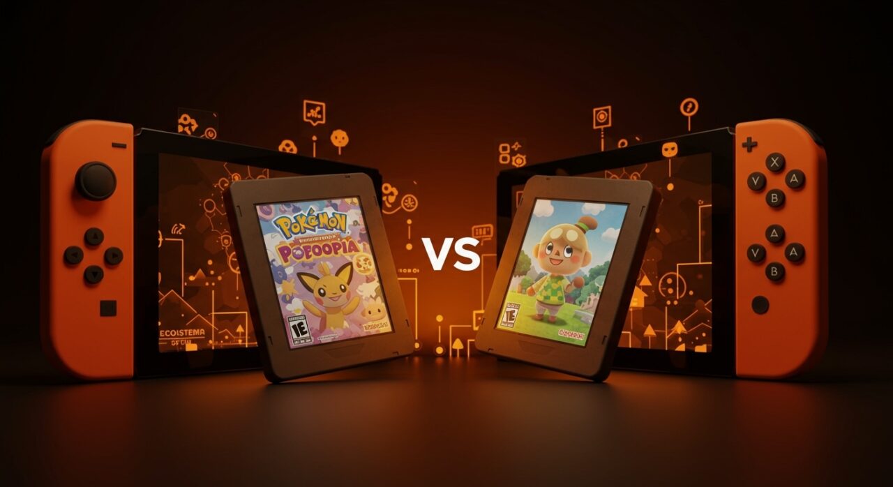 Pokemon Pokopia supera a Animal Crossing en Nintendo Switch 2 destacando tendencias e innovación en videojuegos y mercado gaming 2026.