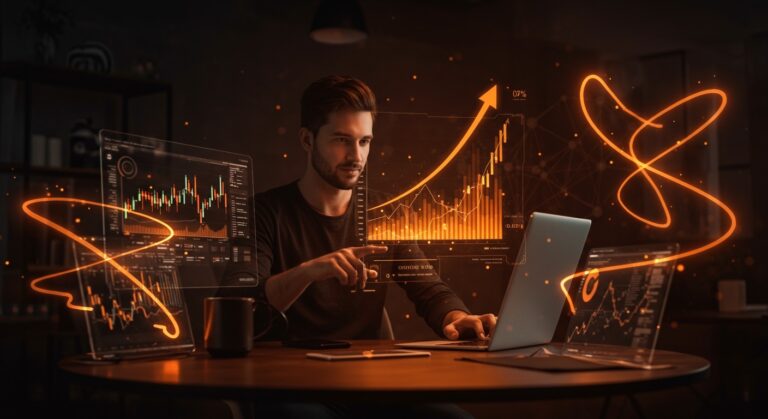 Impacto del precio del petróleo 2026 en startups tecnológicas de LATAM con gráficos digitales y símbolos de financiamiento y riesgo macroeconómico.