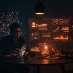 Publicidad en ChatGPT para anunciantes y startups tech, mostrando estrategias digitales de marketing basadas en IA.