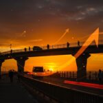 Puente Nichupté en Cancún mostrando infraestructura sostenible y movilidad urbana impulsando turismo y nuevas oportunidades de startups.