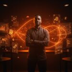 Fundador de startup sevillana destacando en premios emprendedores con software innovador para hostelería y financiación tecnológica.