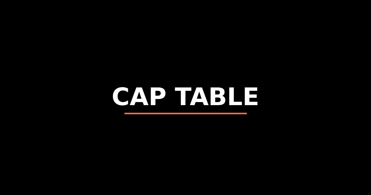 ¿Qué es Cap Table? - Glosario de Startups