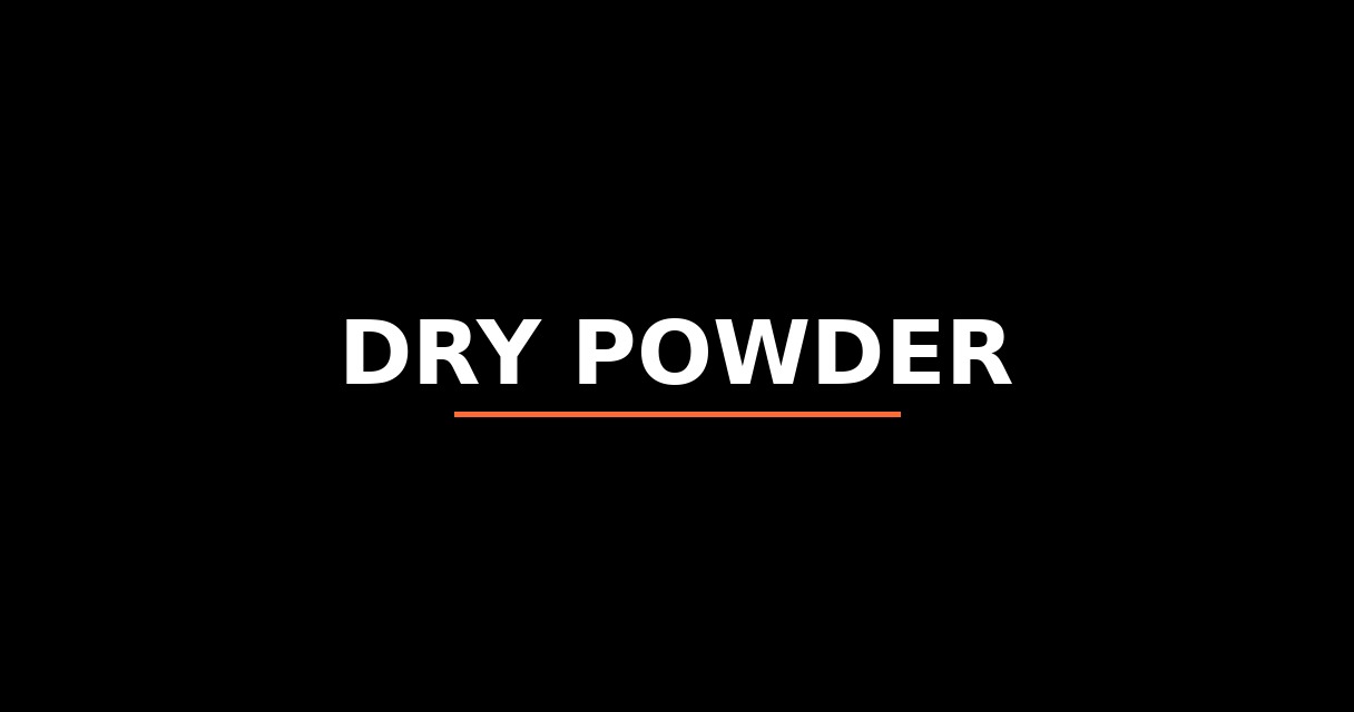 ¿Qué es Dry Powder? - Glosario de Startups