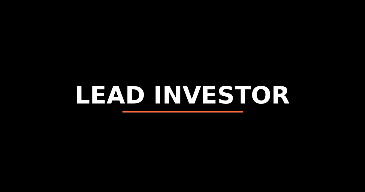 ¿Qué es Lead Investor? - Glosario de Startups
