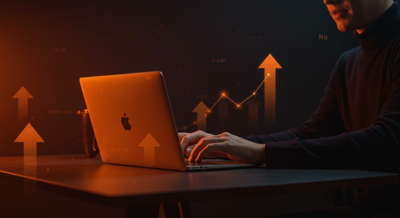 MacBook Neo con un usuario primerizo representando récord de ventas y adopción en el mercado LATAM de Apple.