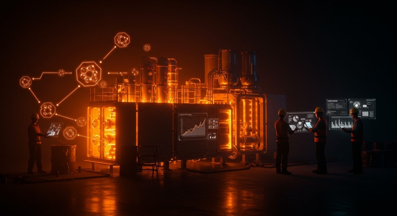 Refinación modular de minerales críticos en EE. UU. con enfoque en reshoring y startups tecnológicas innovadoras.